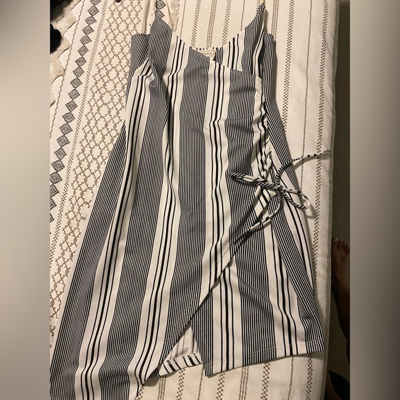 Style Rack Dresses & Skirts - Striped Asymmetrical Dress